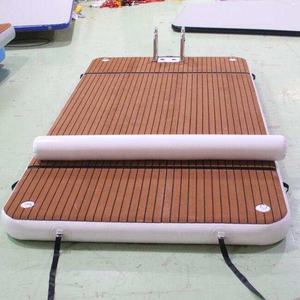 Gran oferta de verano de agua inflable plataforma <span class=keywords><strong>flotante</strong></span> inflable dock para venta - Product Image 1