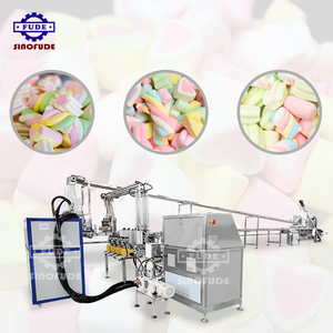 Dễ dàng hoạt động Kẹo mềm <span class=keywords><strong>Marshmallow</strong></span> kẹo thiết bị đùn gửi dây chuyền sản xuất Tuổi thọ dài - Product Image 4