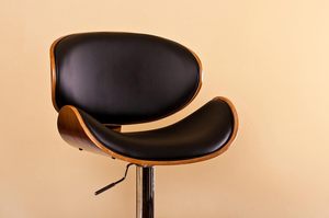 <span class=keywords><strong>Tabouret</strong></span> de bar moderne et contemporain pivotant en acier, pliable, léger, réglable en hauteur, <span class=keywords><strong>avec</strong></span> siège et dossier incurvés (noir) - Product Image 5