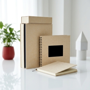 Set di stazioni portapenne per forniture per ufficio serie di File di carta da roccia personalizzate - Product Image 2