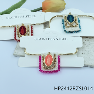 Pulsera llamativa de moda para mujer con diseño de cadena gruesa, pulseras con dijes bohemios Vintage para accesorios de fiesta - Product Image 1