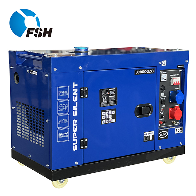 Top quality 10KVA KAMA Type Silent Diesel Generator for Sale