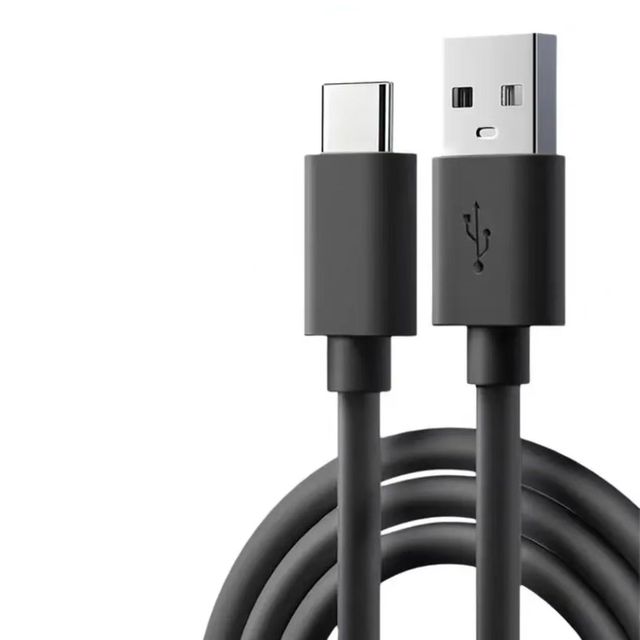 0.5M USB-A to Type-C Eco-Friendly Data Cable with Pure Copper Conductor 2A Fast Charging for Mobile Phones Computers & Cameras