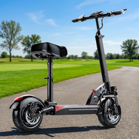 Trottinette électrique pliable avec contrôle par application intelligente - Trottinette électrique robuste avec une capacité de charge de 200 lb et clé NFC pour les marchés américain et européen