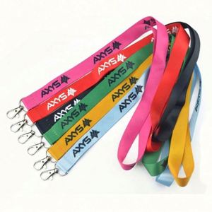Wholesale Eco-Friendly Custom Polyester Neck Strap Lanyard with <b>Hook</b> Offset Printing Card Case From China at Low Price - Product Image 4