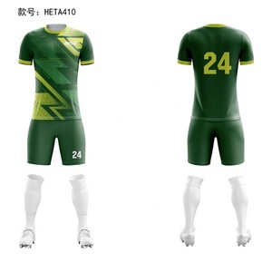 Maillot de football de haute qualité pour adultes et enfants, short de football, maillot de football personnalisé, ensemble de vêtements de sport sublimés - Product Image 6