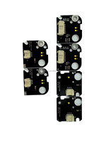 Module de phare CSL à LED Angel Eyes jaunes 63117419615 pour Série 3 F30 F31 F35 320 325 330 335 2016-2019
