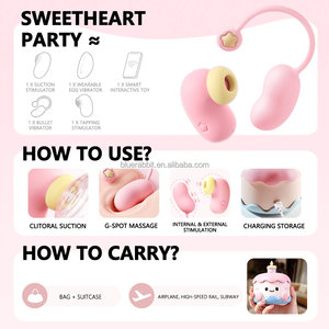 Vibrateur mignon en forme de gâteau, créatif, de la marque BlueRabbit, jouet fantaisie, cadeau d'anniversaire de luxe pour femmes. - Product Image 4
