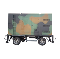 Shx 100 Kva 발전기 바퀴 480v 3 단계 120kva 발전기 물 냉각 발전기 세트