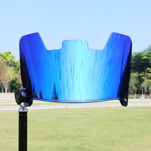 Visera Universal de Fútbol Americano para Casco de Fútbol Juvenil y Adulto, Visera Protectora de Ojos de Arcoíris de Fantasía para Rugby - Product Image 1