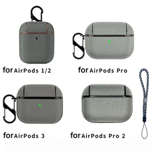 Étui pour écouteurs sans fil Aiprods1/2 Pro <span class=keywords><strong>3</strong></span> de haute qualité, créatif, rétro, imperméable, tressé, résistant aux chocs - Product Image 4
