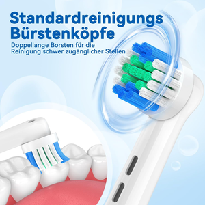 Têtes de rechange pour brosse à dents électrique, poils moyens, recharges pour adultes, usage domestique, nettoyage des dents, soins bucco-dentaires - Product Image 4