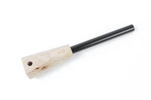 Allume-feu Portable Camping Firesteel Flint Allume-feu en acier inoxydable Tube de feu de soufflage sarbacane pliable avec lanière de cou - Product Image 4