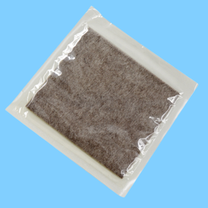 Pansement adhésif imperméable en alginate de calcium MMC 10cmx10m, argenté, pour cicatrisation des plaies, durée de conservation de 3 ans, emballé individuellement - Product Image 2