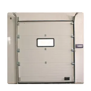 China Whole Sale 2 Layer 0.326mm Galvanized Steel Plate Sectional Door Sectional Garage Door