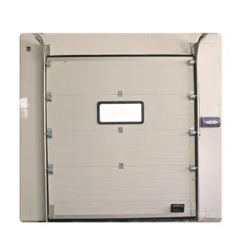 China whole sale Two layer 0.326mm galvanized steel plate Sectional Door Sectional Garage Door