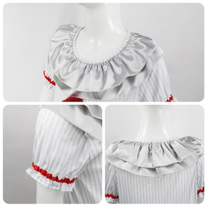 Disfraces <span class=keywords><strong>de</strong></span> fiesta <span class=keywords><strong>de</strong></span> carnaval, trajes <span class=keywords><strong>de</strong></span> Cosplay para niños, disfraz <span class=keywords><strong>de</strong></span> payaso aterrador, <span class=keywords><strong>traje</strong></span> <span class=keywords><strong>de</strong></span> Halloween para niñas con <span class=keywords><strong>Pennywise</strong></span> Ghost Anime - Product Image 2