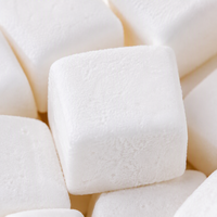 500g Promotion Guimauve Xylitol Faible en Sucre 0% Sucre et Additifs Gras Douce et Moelleuse Vente en Gros pour la Pâtisserie, le Nougat et le Thé au Lait