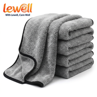 90*60cm 1200GSM Super Absorbent Microfiber Twisted-Loop Car Drying Towel,Quick-Drying Car Detailing Cloth & Woven Cleaning Rag