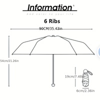 Mini parapluie personnalisé avec logo, coupe-vent, pliable, compact, de poche, pour la pluie et le soleil, idéal pour les voyages, les affaires, les cadeaux promotionnels, vente en gros, fournisseur chinois