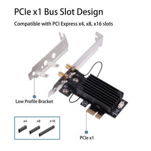 การ์ดไวไฟไร้สายแบบ PCIe รุ่น <span class=keywords><strong>AX200</strong></span> รองรับ <span class=keywords><strong>WiFi</strong></span> <span class=keywords><strong>6</strong></span> แบบดูอัลแบนด์ 2.4G จากโรงงาน (OEM) พร้อมบลูทูธ 5.0 CHONGHEE - Product Image 4