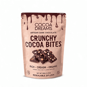Bolsa de Aluminio y Mylar de Grado Alimenticio, Tipo Stand-up, para Envasado de Chocolate Premium, a Prueba de Olores, con Cierre Hermético - Product Image 3