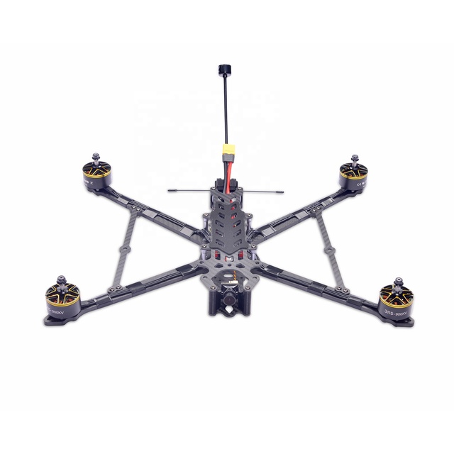 Haoye 10-Inch FPV  Carbon Fiber Drone with 2.5W 5.8G VTX GPS Long Range Remote Control Premium Quality with Long Battery Life