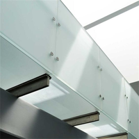 CBMmart Prix plus bas Garde-corps en verre trempé double de haute qualité en acier inoxydable Garde-corps sur mesure pour maisons