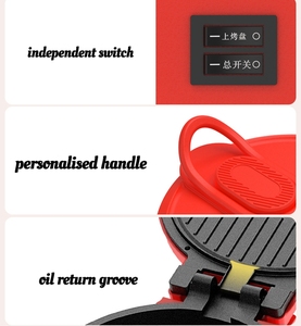 MLD 2026 Poêle électrique en aluminium tendance, plus profonde, 28 cm, cuisine, poêle à frire double face, plat à pâtisserie, plat à fondue, gril, crêpière - Product Image 4