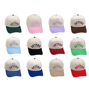 Custom 3D Embroidery Logo Style Structure Cotton Running Sports Hat for Woman 5 Panel Baseball Cap Gorras Hats for Men - Product Image 2