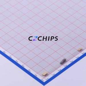 Résistance traversante MO1/2W-1K 5%-2T52, composant traversant (THT), D3.5xL9mm, film d'oxyde métallique, 1kOhm, 5%, 300V - Product Image 2