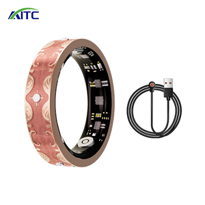Bague connectée V10 : Suivi de santé 24h/24, fréquence cardiaque, oxygène sanguin, sommeil, VRC, 128 modes sportifs, étanche <span class=keywords><strong>5</strong></span> ATM, plusieurs tailles disponibles - Product Image 4