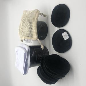 Không Chất Thải Bông Vòng Có Thể Giặt Tre Tái Sử Dụng Bông Miếng Đệm Mặt Trang Điểm Remover Miếng Đệm Làm Sạch Mặt Make <span class=keywords><strong>Up</strong></span> Pad - Product Image 5