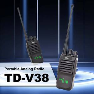Radio Bidireccional Portátil TID TD-V38 con Bluetooth, Programable, Analógico Profesional VHF/UHF, 2500mAh, Larga Duración en Espera, Walkie Talkie para Exteriores - Product Image 1