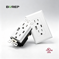 Prise murale USB de type C homologuée UL, prise murale USB de type A, chargeur USB mural homologué UL