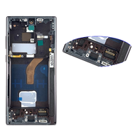 Rakitan Layar Sentuh OLED LCD dengan Bingkai untuk Samsung Galaxy S22 Ultra Rakitan Layar LCD