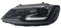 Phares de Volkswagen Jetta modèle 2012, phares HID, feux de jour à LED
