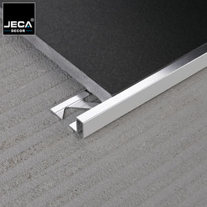 Profilo Angolare in Lega di Alluminio JECA, Finitura Dorata, Linea di Rivestimento a Polvere per Design Moderno di Appartamenti e Ville - Product Image 3