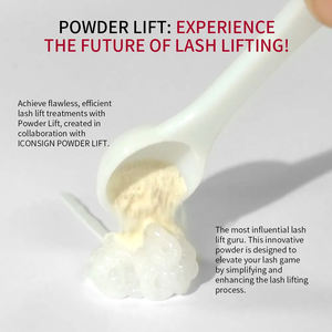 Polvo Coreano Lami Mix de Cisteamina y Camelia para Aumentar la Viscosidad de la Loción de Lifting de Pestañas Crema Permanente sin Pegamento Más Estable Fácil de Limpiar 10g - Product Image 5