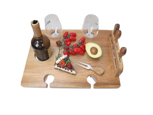 Tabla <span class=keywords><strong>de</strong></span> cortar <span class=keywords><strong>de</strong></span> <span class=keywords><strong>mesa</strong></span> <span class=keywords><strong>de</strong></span> <span class=keywords><strong>madera</strong></span> portátil con bambú natural al aire libre plegable vino y bandeja <span class=keywords><strong>de</strong></span> queso <span class=keywords><strong>mesa</strong></span> <span class=keywords><strong>de</strong></span> picnic <span class=keywords><strong>de</strong></span> <span class=keywords><strong>madera</strong></span> - Product Image 4