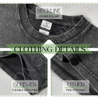T-shirt 100% coton peigné 250g, col rond, coupe ample, respirant, à manches courtes, personnalisable, écologique, imprimé sérigraphié, effet délavé