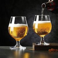 Groothandel ambachtelijk bier proefglas brandewijn glas kort steel aroma proefbeker commerciële bar pub bierglaswerk voor bar feest