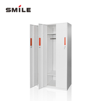 CHNSMILE Armoire Pliable Portable en Métal et Acier Détachable, Moderne, Étanche et Durable avec Serrure à Clé, Bagage Personnalisé