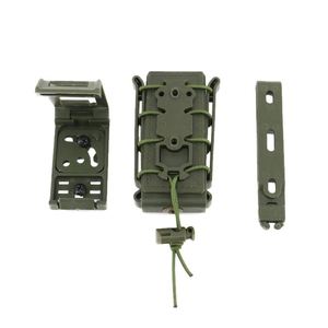 Portacargadores de 9 mm de Material Softshell, Ajustables y Universales, con Clips MOLLE, Color Negro - Product Image 5