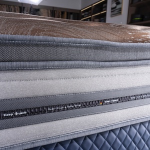 Giường đồ nội thất mùa xuân Bộ nhớ bọt nệm với da lộn Hữu Cơ vải Bìa nhuộm mô hình thoáng khí Nệm Bìa - Product Image 4