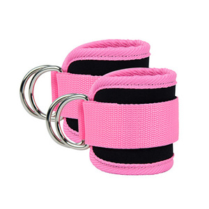 Perlengkapan Pelindung Olahraga Latihan Kekuatan Kaki Pergelangan Kaki Taekwondo Bahan Poliester Katun Penyangga Pergelangan Kaki dengan Penutup <span class=keywords><strong>Hook</strong></span> <span class=keywords><strong>Loop</strong></span> Lembut - Product Image 2