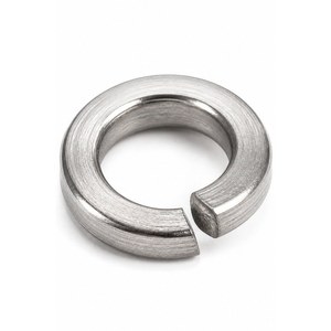 Rondelle de serrage hélicoïdale en acier duplex S32205 personnalisée DIN127B, robuste, marquée CE, pour assemblage de machines, service OEM - Product Image 1