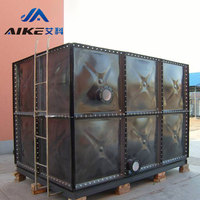 Prix du réservoir d'eau FRP GRP SMC Réservoir de stockage d'eau modulaire en fibre de verre Réservoirs d'eau usagés boulonnés