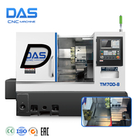 DAS TM700-8 Torno Tour de fraisage Tour Mini Cnc Latte Machine Cnc Tourelle Tour Torna