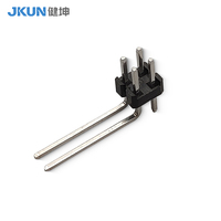 Lampe LED AERIES-L2543 avec matériau de contact en cuivre L2543AW Embase de montage PCB, verticale, connecteur fil à carte